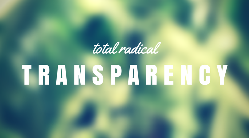 2 Ways We’ll Reach For Radical Transparency in 2016
