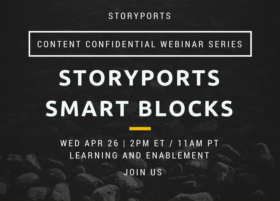 How to Use Smart Blocks For Salesforce Marketing Cloud Automation – Wednesday, April 26th @ 2pm ET