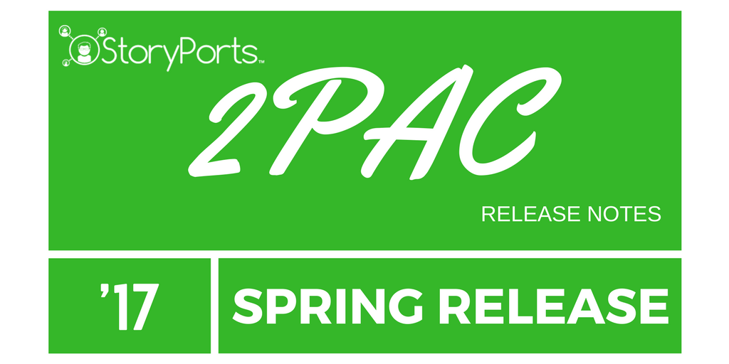 Introducing 2PAC: Release Notes for Spring 2017