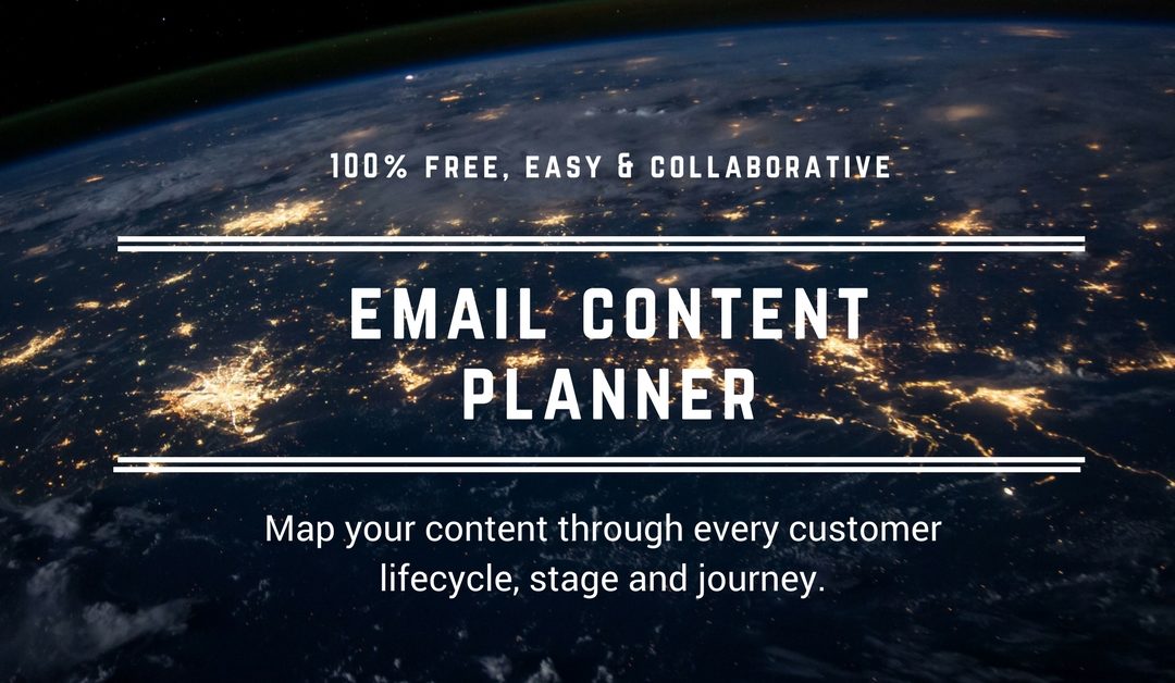 [Free Tool] Email Content Planner For Customer Stages