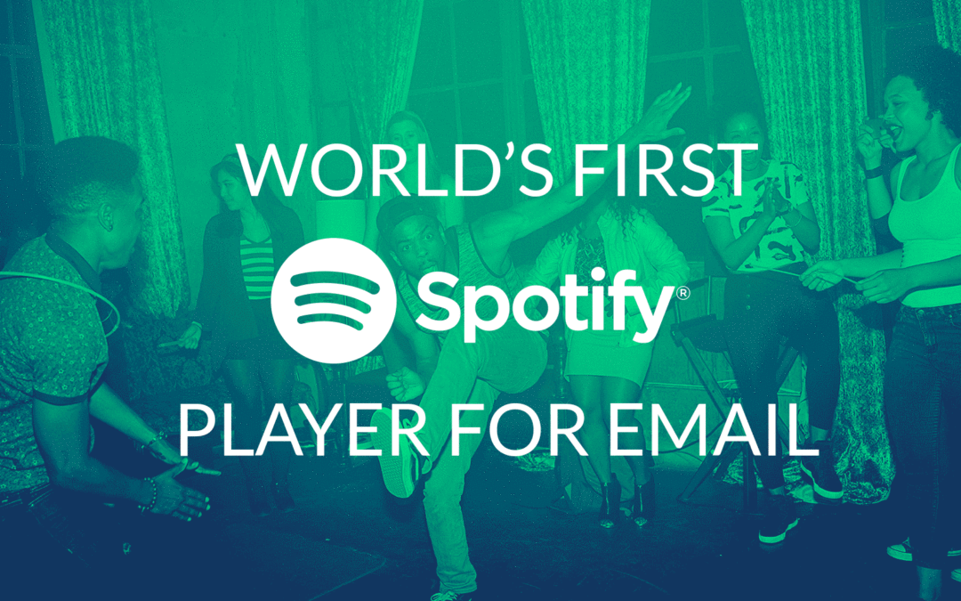 [New Feature] The World’s First Spotify Player for Email