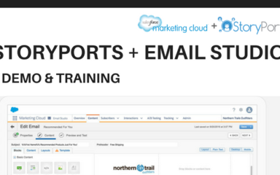 How to Use Salesforce Content Builder Email Studio + StoryPorts